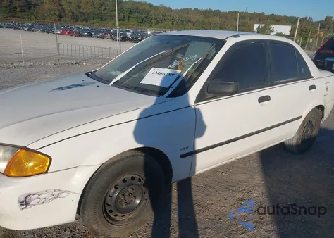 2000 Mazda Protege Dx/Lx z USA, uszkodzony, nr VIN JM1BJ2225Y0209553